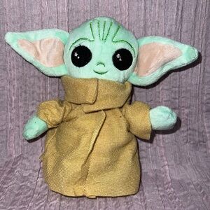 Star Wars Grogu, Green and Tan Plush Figure